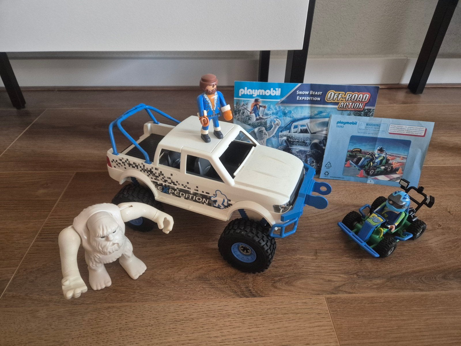 Playmobil Snow Beast Expeditie Set - Off-Road Actie, Ophalen, Zo goed als nieuw, Jongen of Meisje