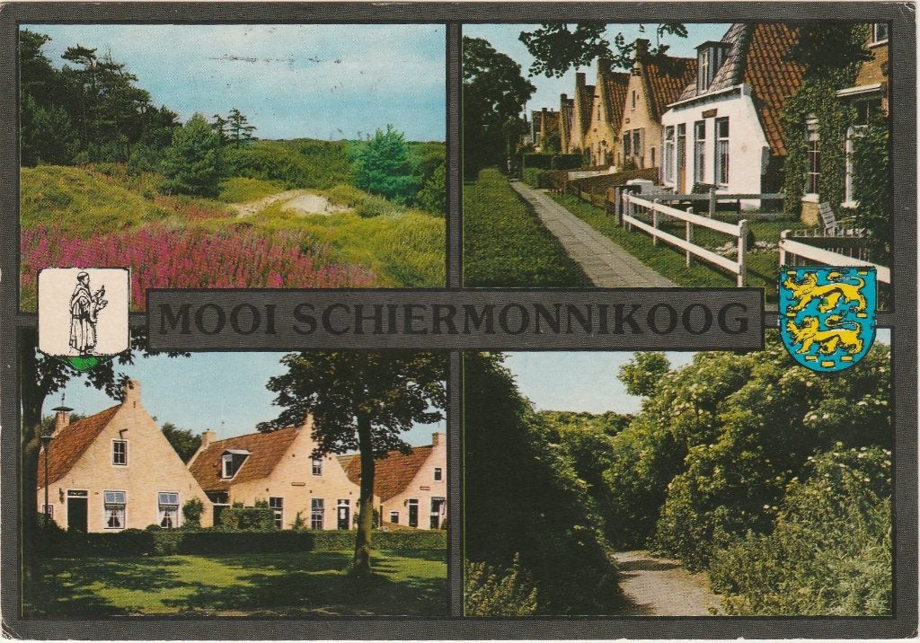 SCHIERMONNIKOOG Landschap Langestreek Bos, Verzenden, 1980 tot heden, Gelopen, Waddeneilanden