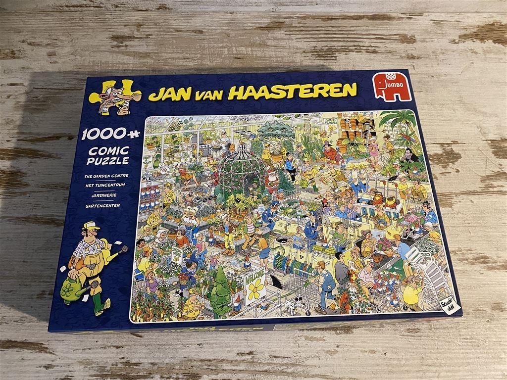 Jan van Haasteren - het tuincentrum 1000 stuks [s200], Verzenden, 500 t/m 1500 stukjes, Zo goed als nieuw