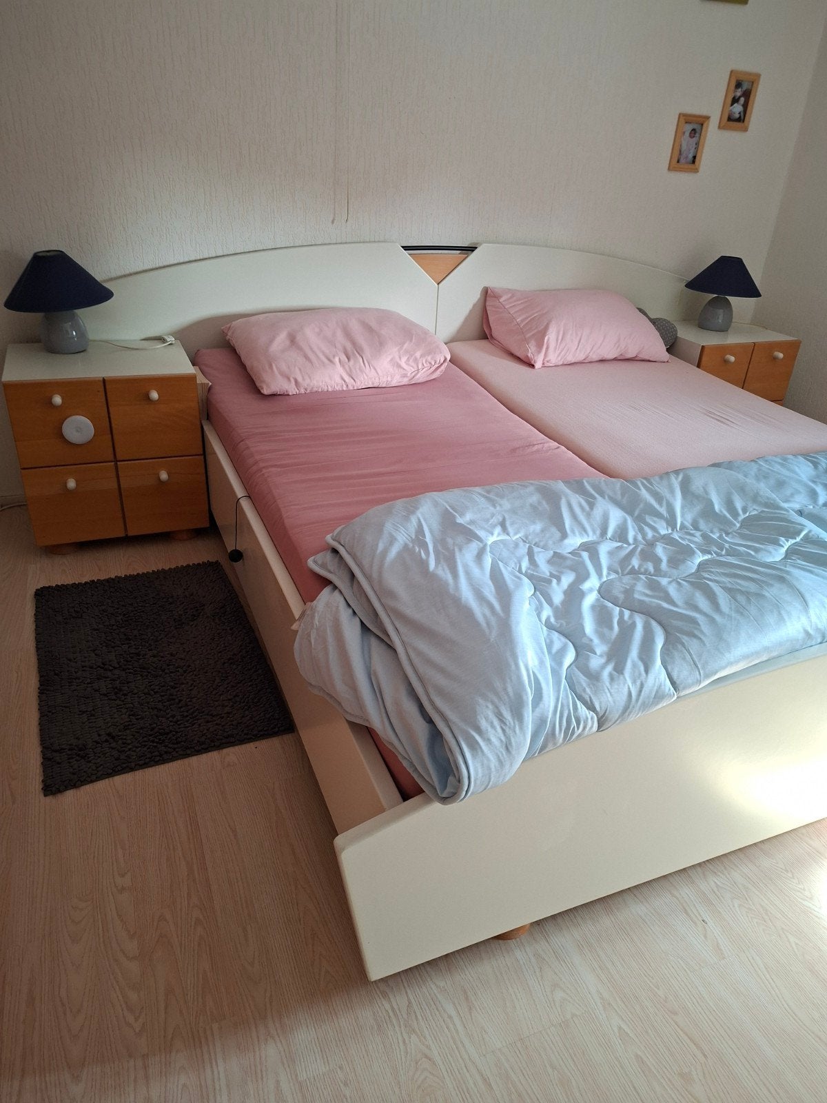 mooi groot bed, Huis en Inrichting, Slaapkamer | Complete slaapkamers, Ophalen, Gebruikt, Tweepersoons