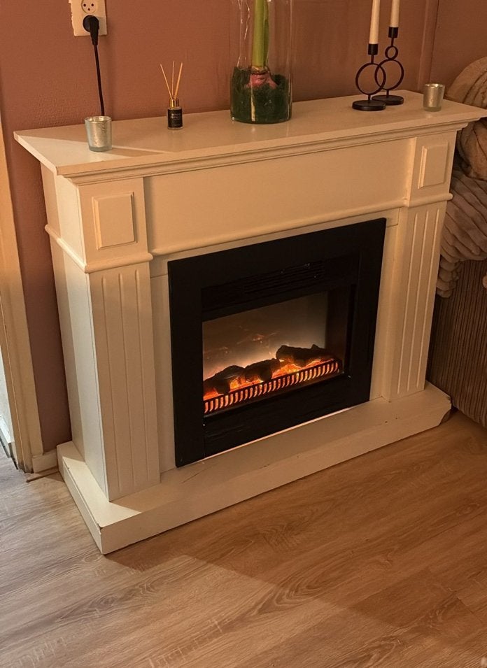 Zweer haard/schouw, Ophalen, Zo goed als nieuw, Vrijstaande haard, Elektrische haard