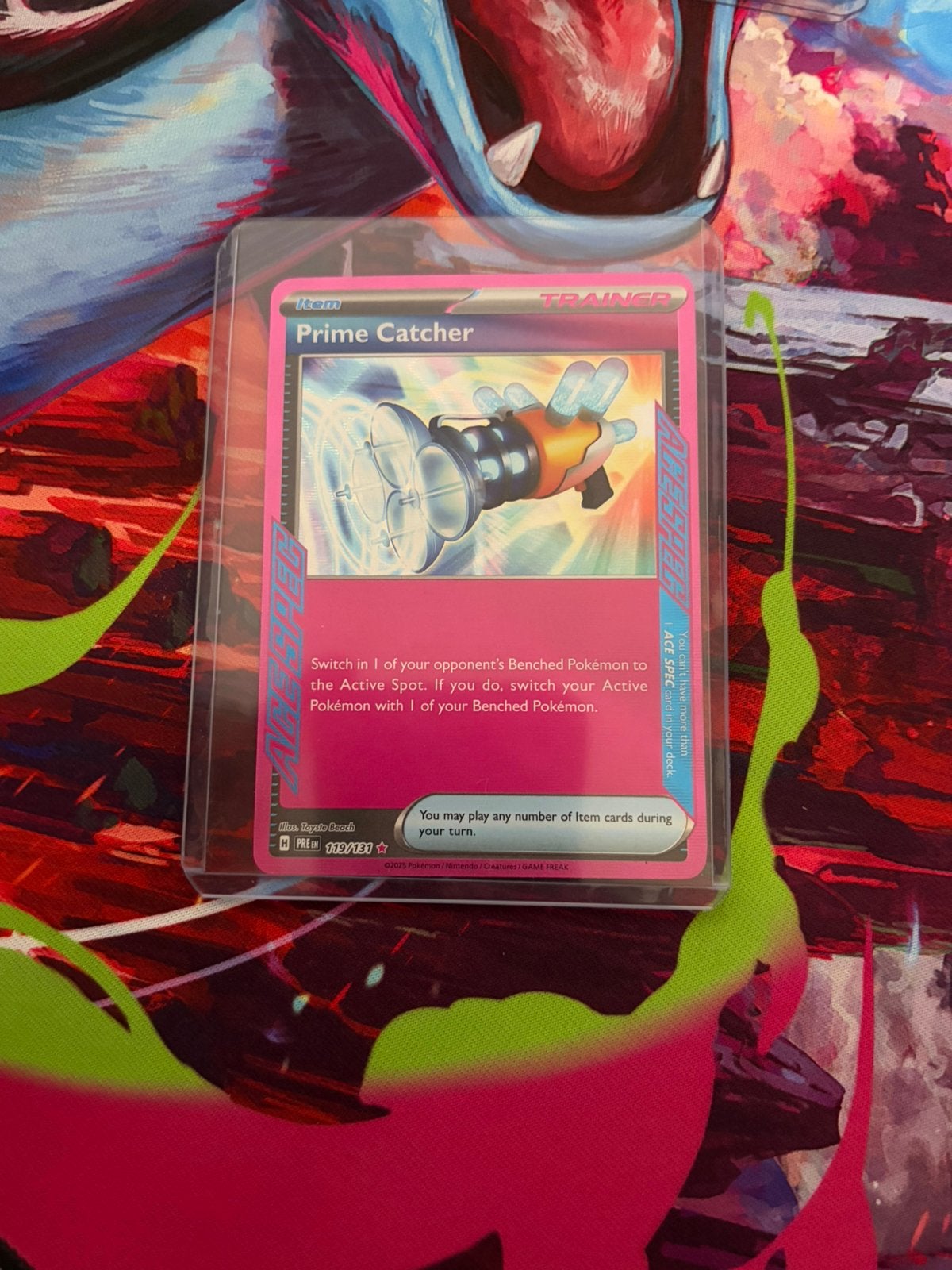 Trainer Prime Catcher, Ophalen, Zo goed als nieuw