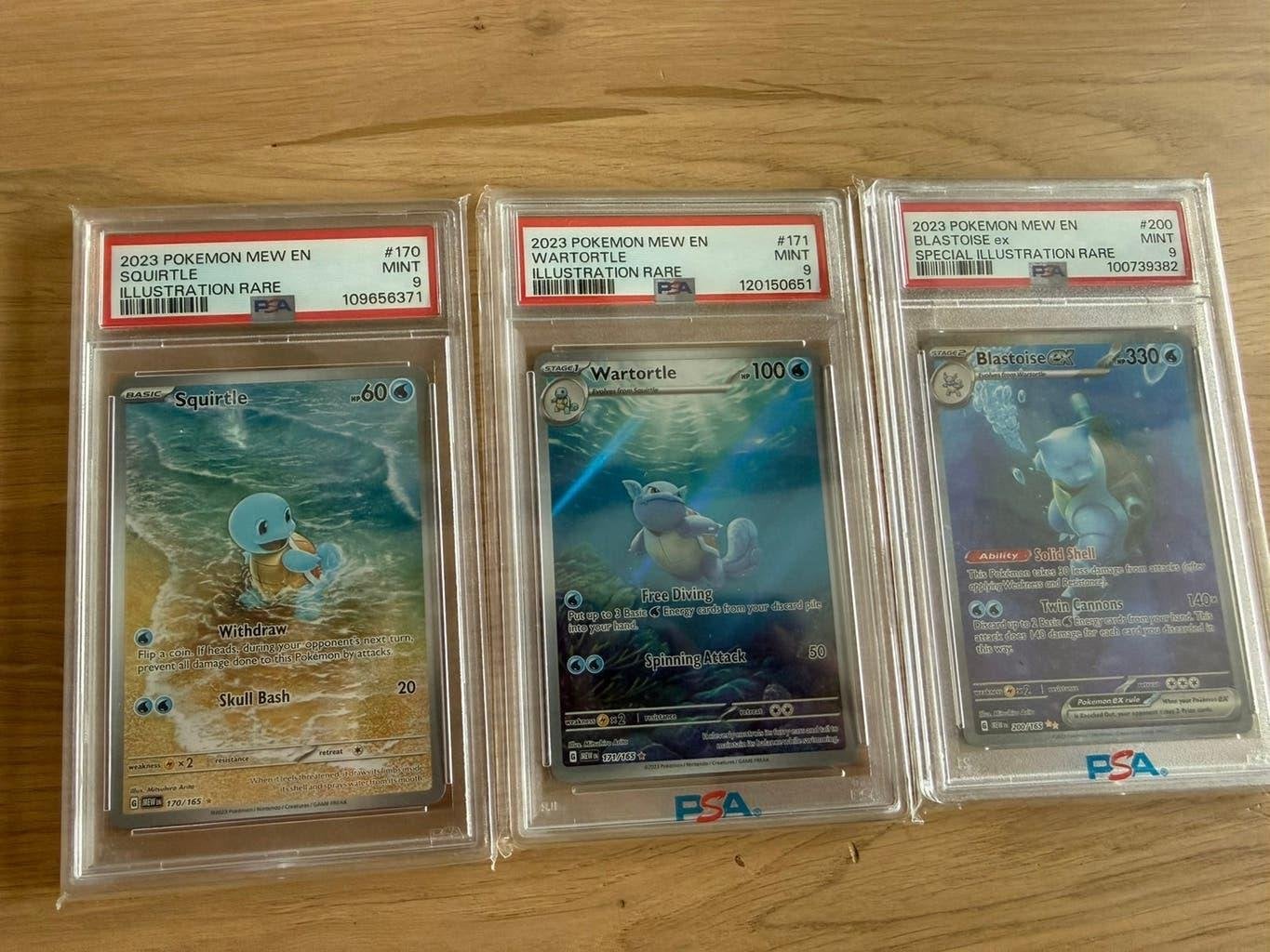 PSA 9 base set pokemom 151, Hobby en Vrije tijd, Ophalen, Zo goed als nieuw