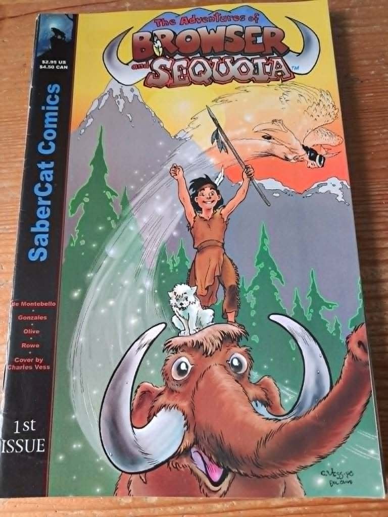 Browser and sequoia, Eén comic, Ophalen, Zo goed als nieuw, Amerika