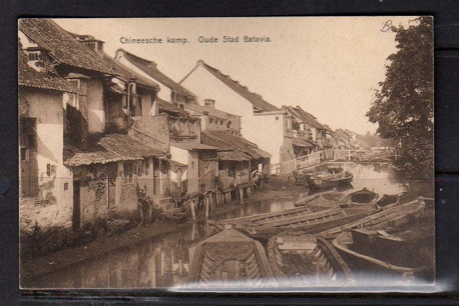Ned Indië Chinese camp Old town Batavia  1920   (ni5-7), Ophalen, Voor 1920, Buiten Europa