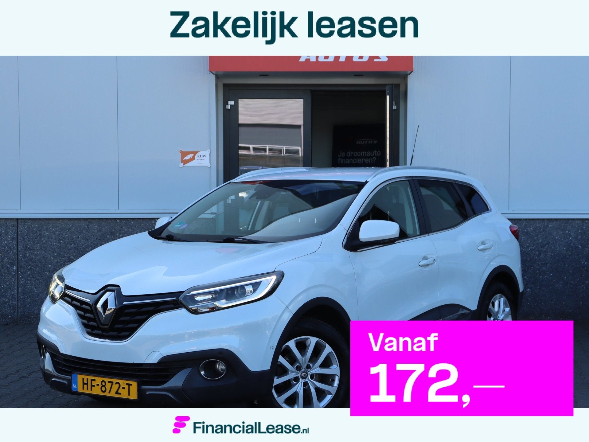 Renault Kadjar 1.2 TCe Intens navi LM airco org NL, Voorwielaandrijving, Kadjar, Euro 6, 4 cilinders