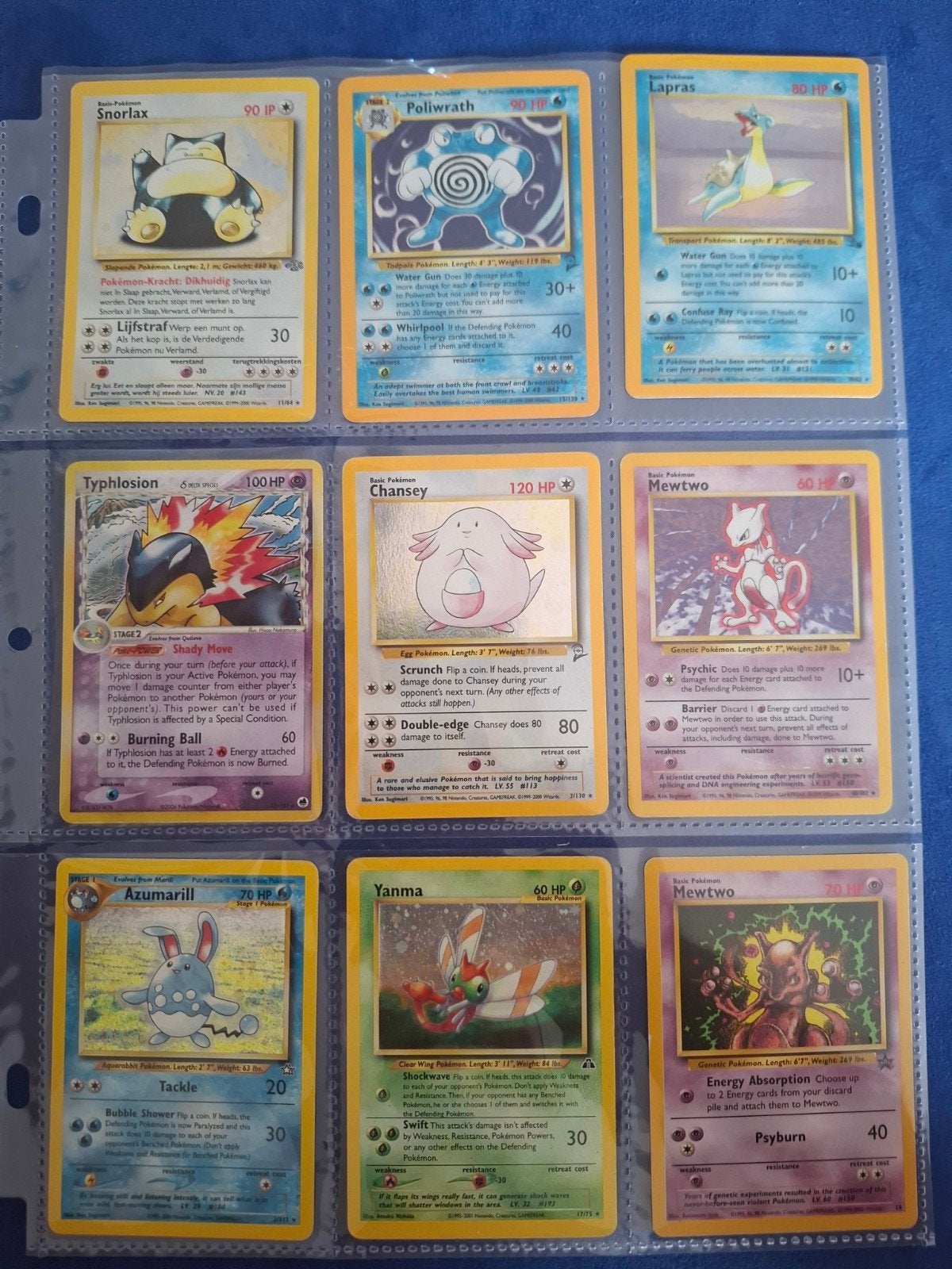 vintage pokemon kaarten, Ophalen of Verzenden, Zo goed als nieuw, Meerdere kaarten