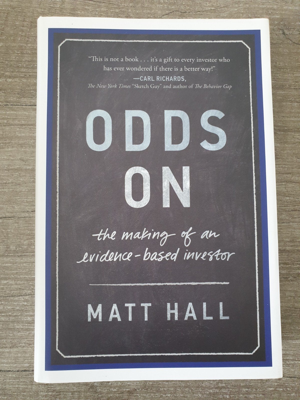 Odds On: The Making of an Evidence-Based Investor, Ophalen of Verzenden, Gelezen, Matt Hall