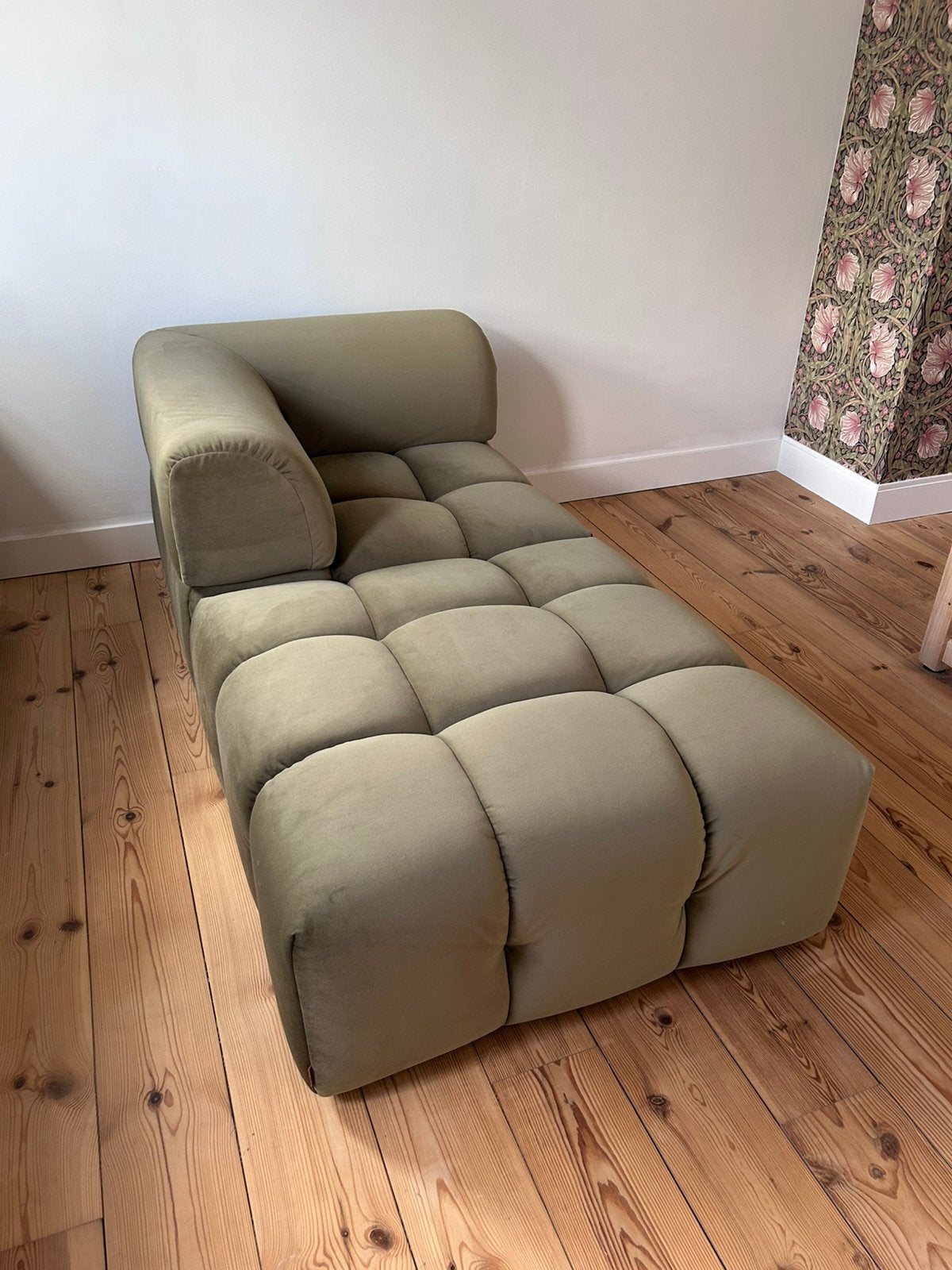Sissy Boy Marquis chaise longe / hocker en fauteuil, Ophalen, Eenpersoons, 75 tot 100 cm, Zo goed als nieuw