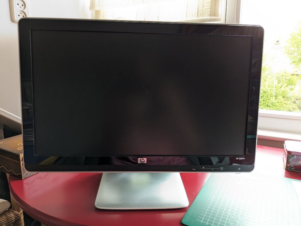 HP 2009v – 20 inch HD+ Monitor (Ingebouwde Speakers), Computers en Software, Monitoren, Ophalen, Overige resoluties, Ingebouwde speakers