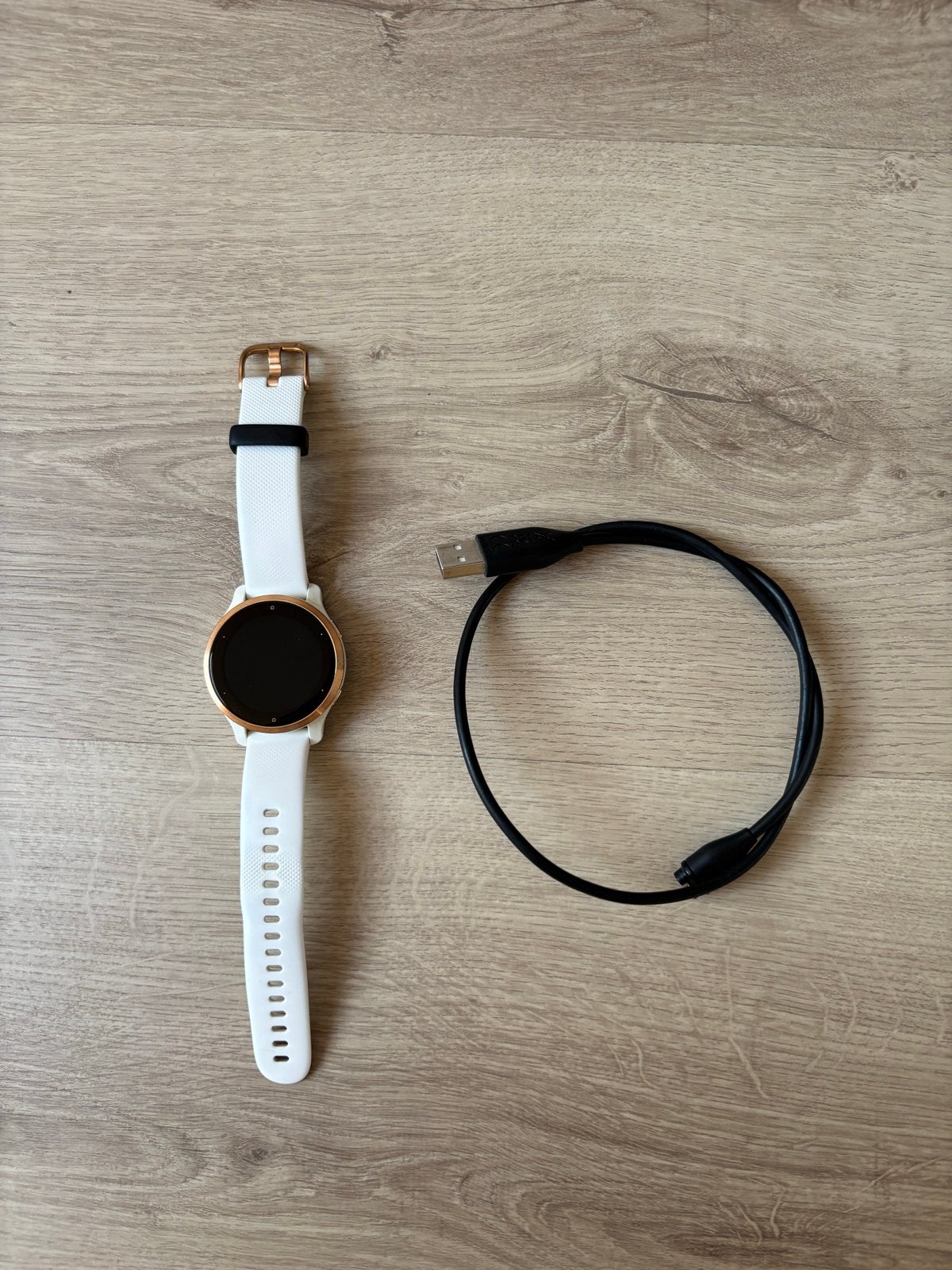 Garmin venu 2s Smartwatch Wit/Roségoud, Ophalen, Afstand, Wit, Zo goed als nieuw