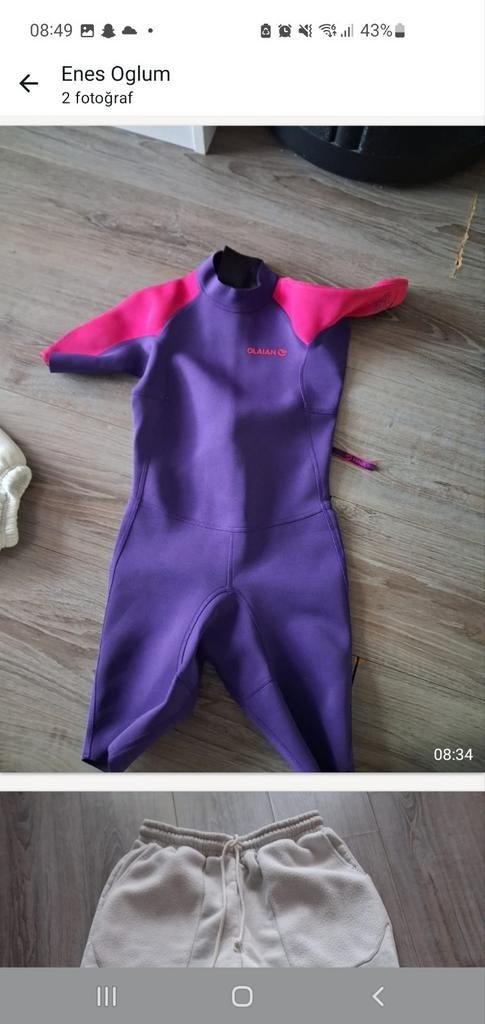 O'Neill Kinder Wetsuit Paars/Roze, Ophalen of Verzenden