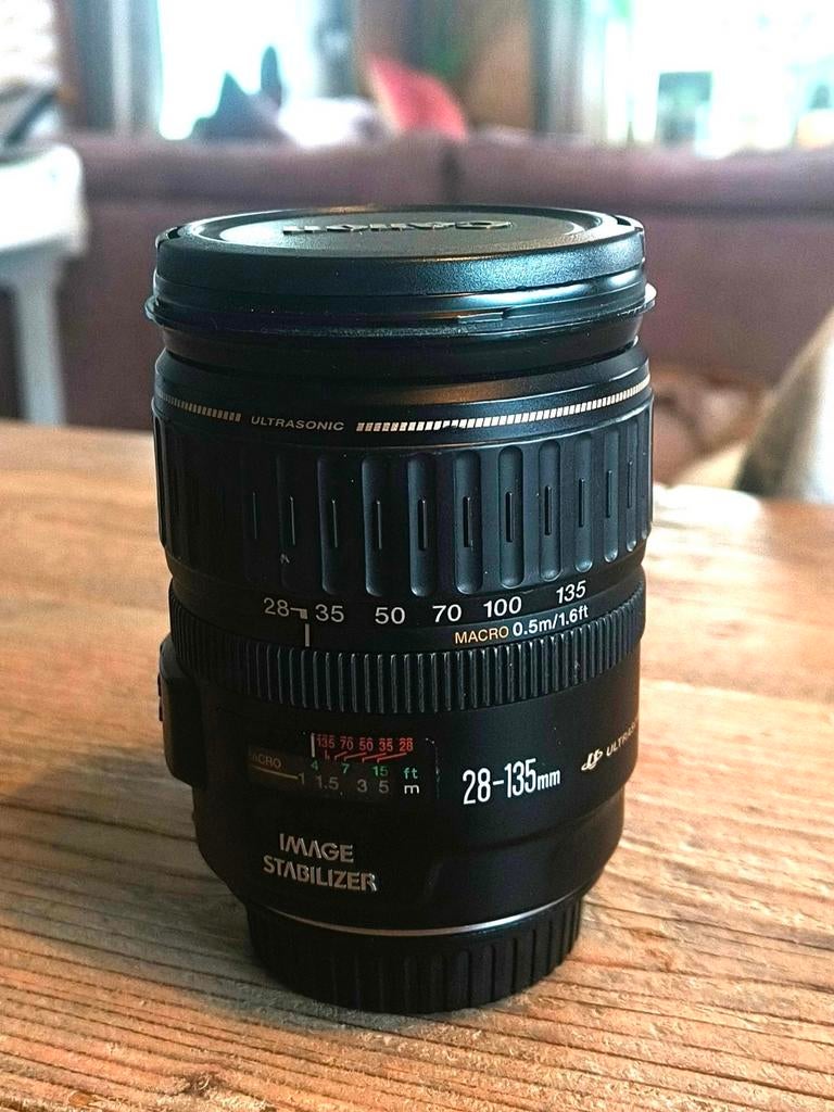 Canon EF 28-135mm 3.5/5.6 USM IS, Audio, Tv en Foto, Fotografie | Lenzen en Objectieven, Ophalen of Verzenden, Telelens