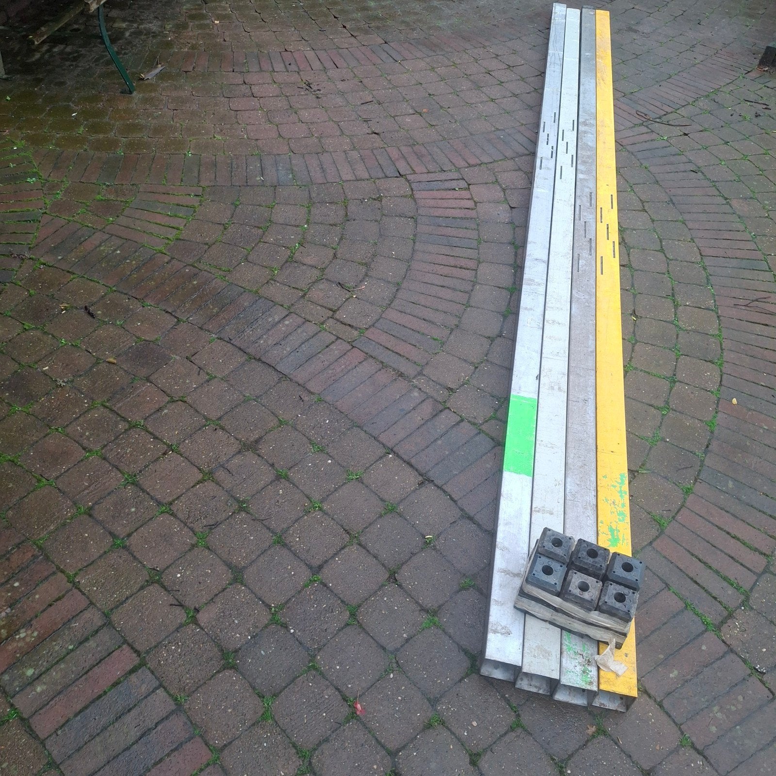 Steigerdelen en bouwstempels, Ophalen, Gebruikt, Overige typen, Minder dan 2 meter