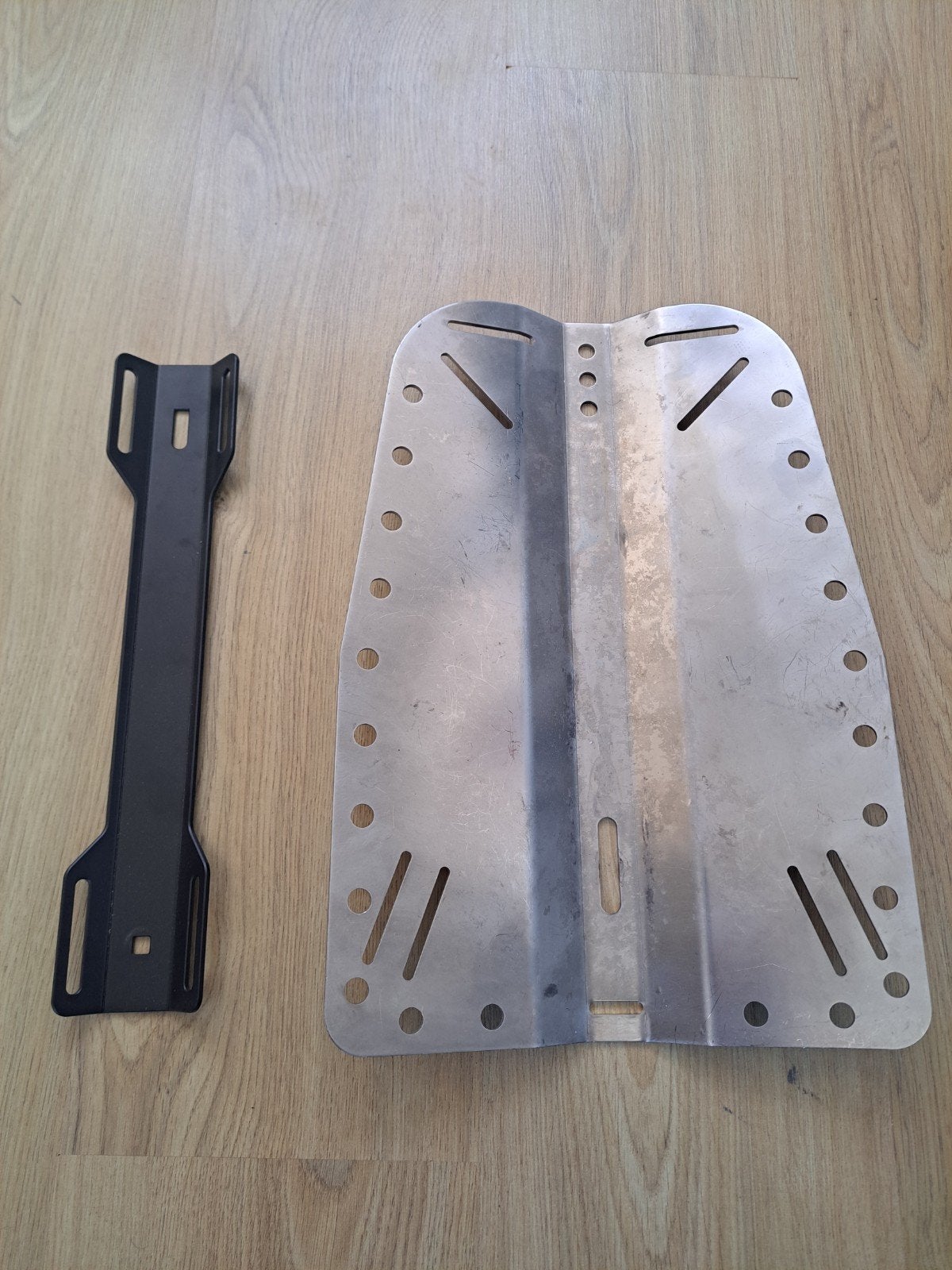 Duikuitrusting: Backplate en Adapter voor Wing, Verzenden, Gebruikt, Trimvest of Wing