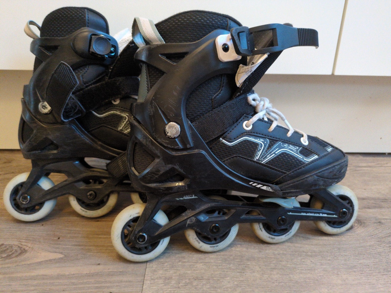 Verstelbare Oxelo rolschaatsen maat 35-38, Ophalen, Verstelbaar, Gebruikt, Kinderen
