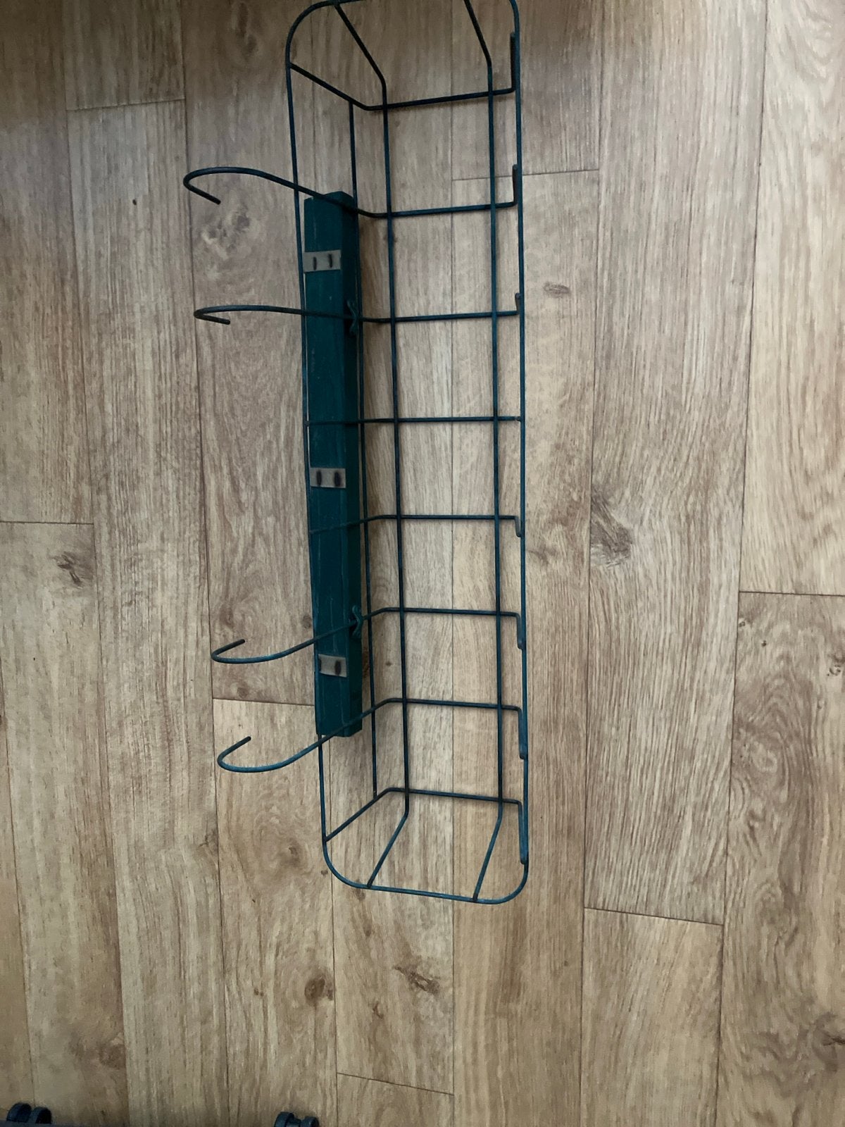 Balkon bloembakhouder 81x32 cm met vaste haken, Tuin en Terras, Gebruikt, Balkon, Ophalen of Verzenden, Metaal