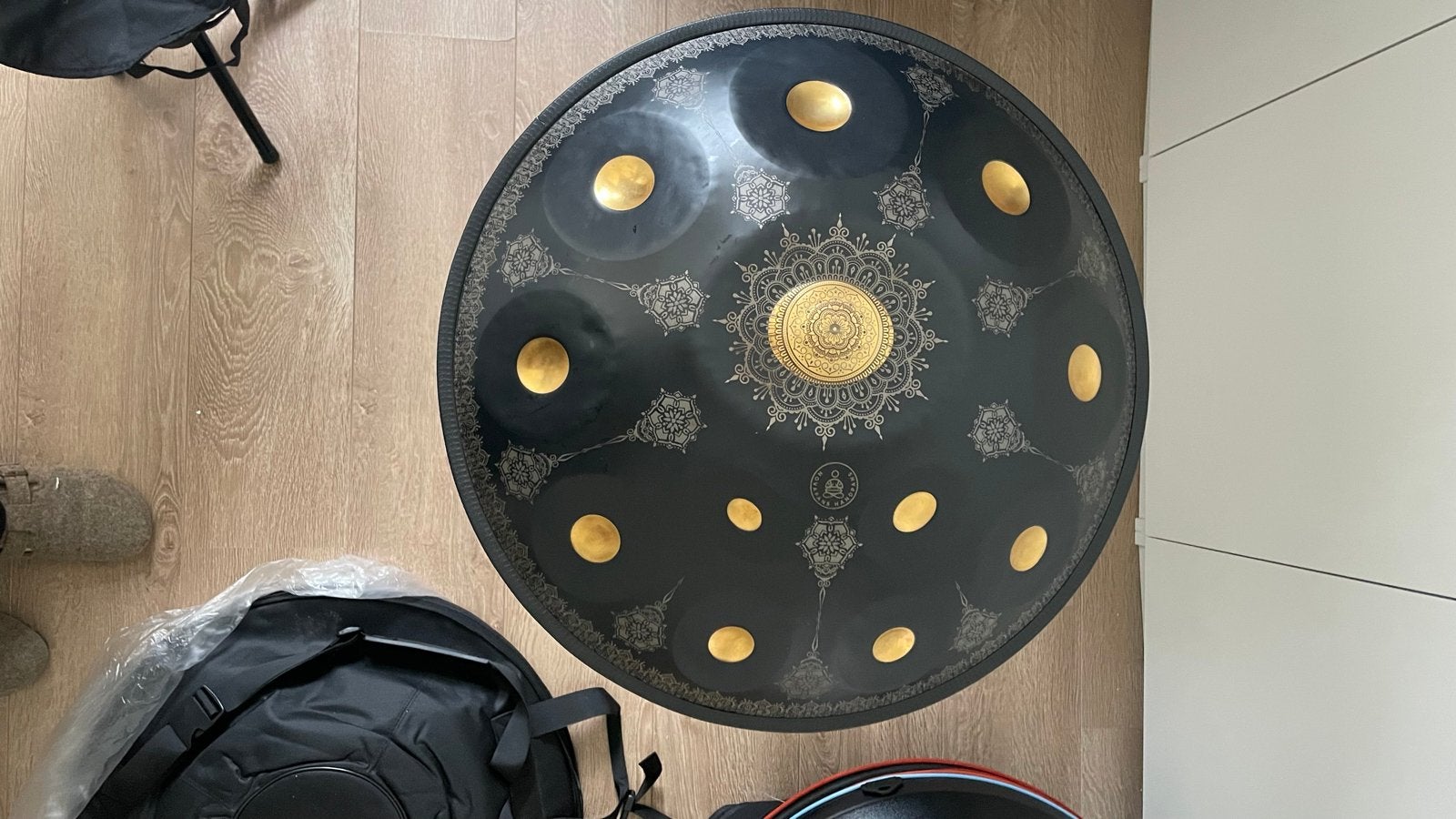 NovaPans Handpan with stand and carrying bag - New!, Ophalen, Zo goed als nieuw