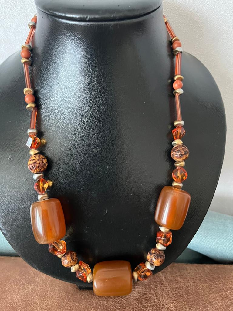 Antiek ketting bakleiten, Ophalen of Verzenden, Overige materialen, Ketting