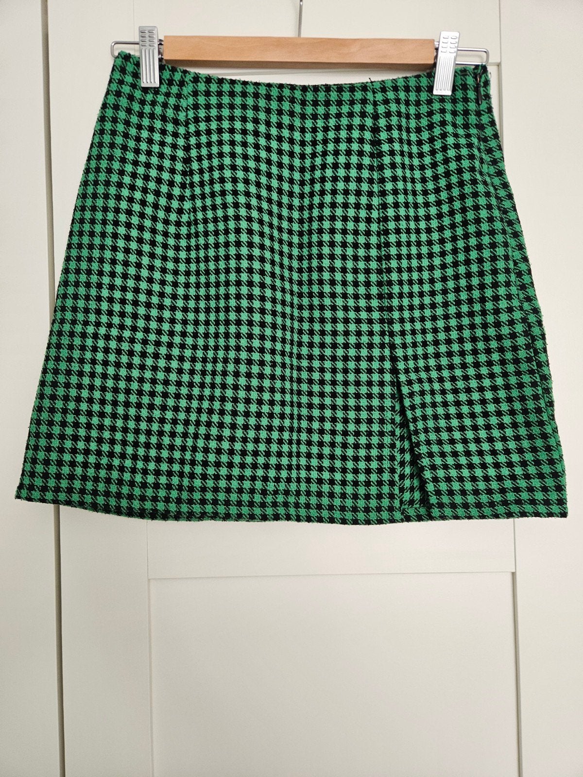 ONLY geruite mini-rok maat 34, Ophalen of Verzenden, Maat 34 (XS) of kleiner, Boven de knie, Groen