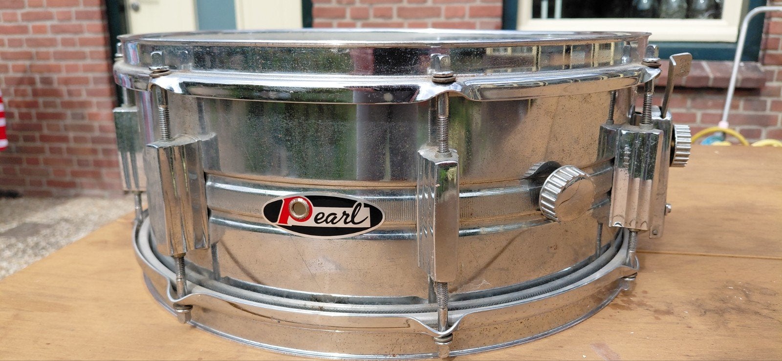 Vintage Pearl Snaredrum (jaren '60 - '70), Ophalen of Verzenden, Gebruikt, Pearl