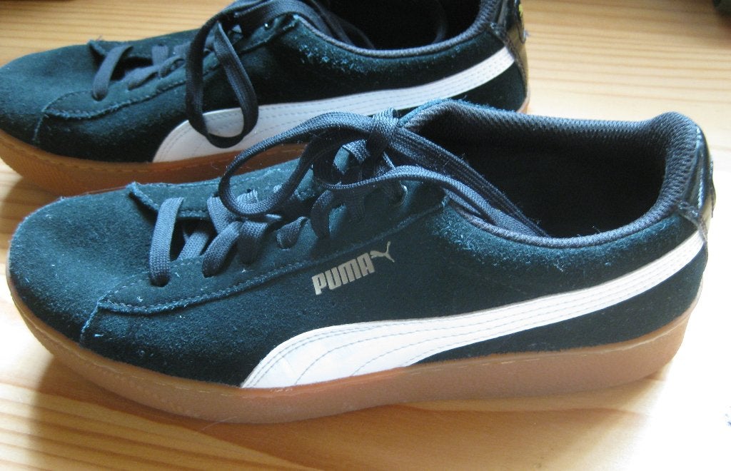 Puma suède sneakers zgan maat 42, Puma, Zwart, Ophalen of Verzenden, Sneakers of Gympen