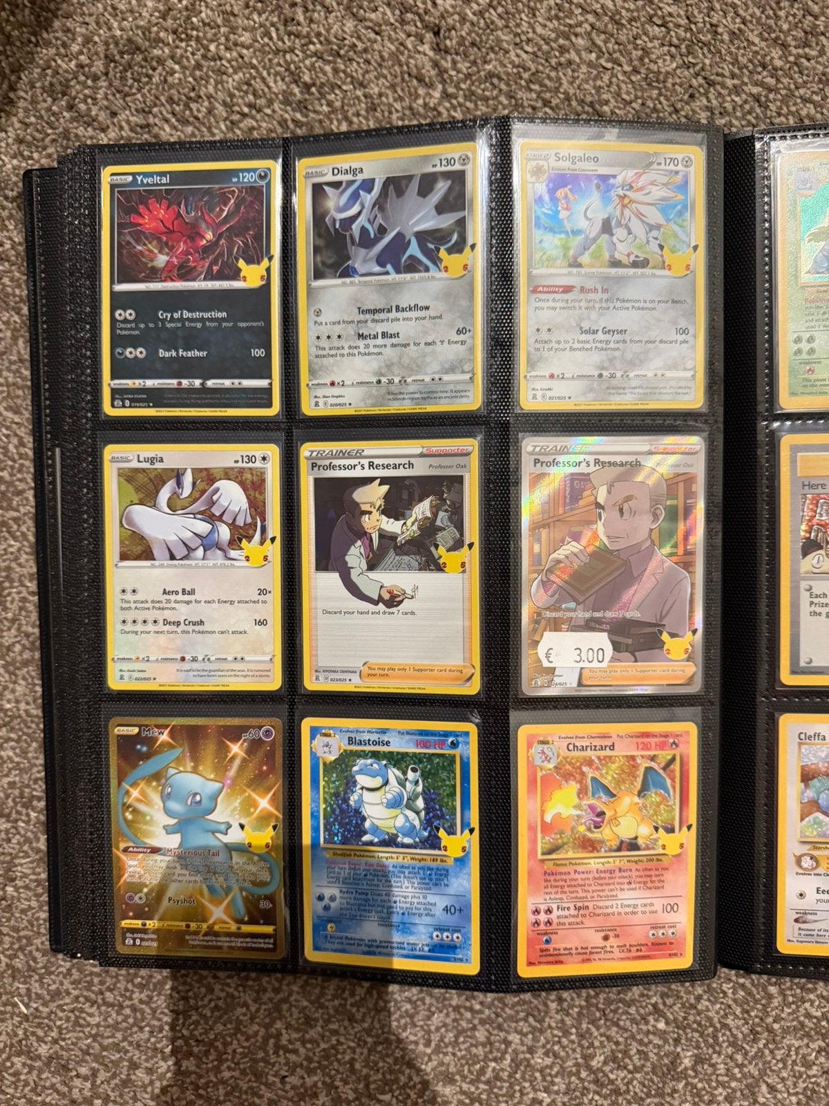 Complete set Pokémon celebrations 25th en promo’s, Ophalen, Zo goed als nieuw