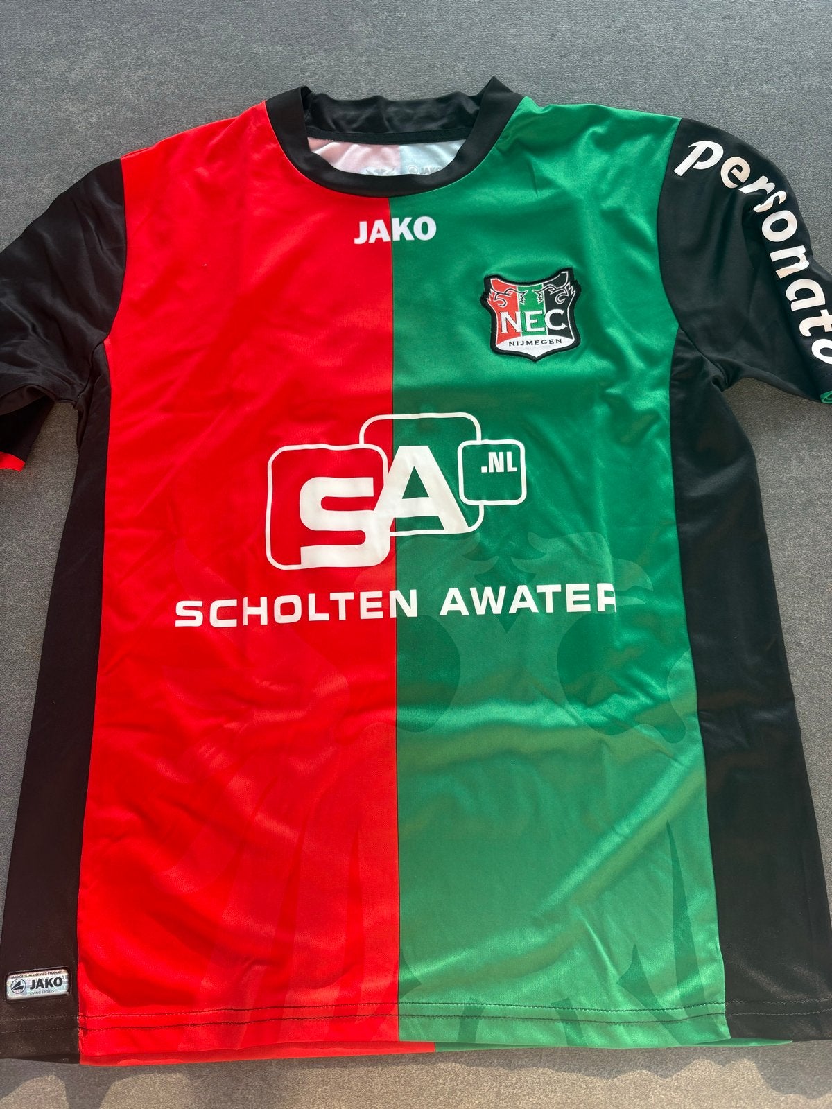 NEC Matchworn Thuisshirt 2022/2023 - Mulder #25, Ophalen of Verzenden, Voetbal, Gedragen, Meerkleurig