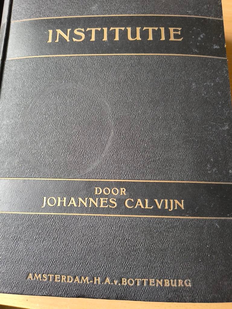 Institutie. J Calvijn / jH Landwerhr, Gelezen, J Calvijn / JH Landwehr, Christendom | Protestants, Ophalen of Verzenden