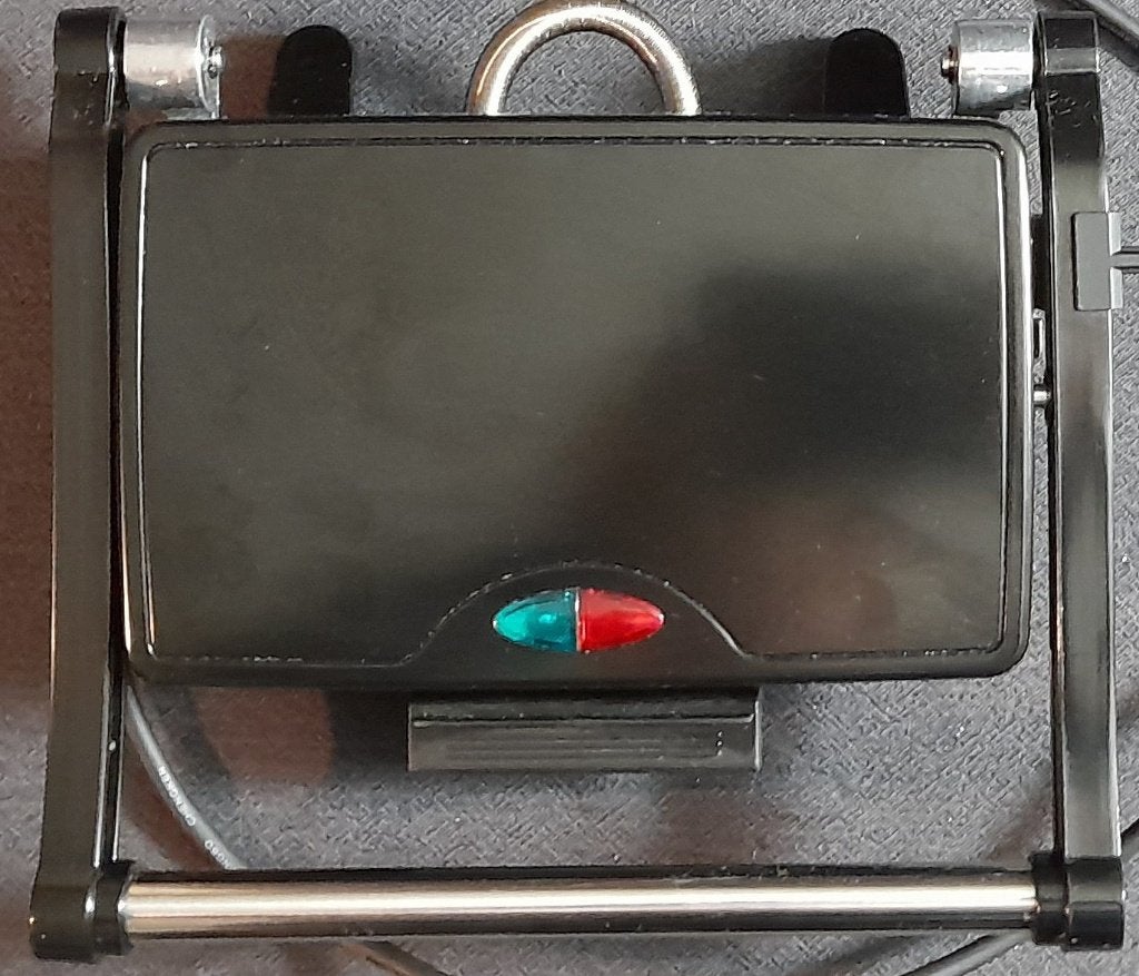 Tectro Contact Grill 230V/800W zwart, Ophalen of Verzenden