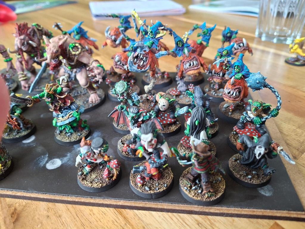 Spearhead gloomspite gits painted, Figuurtje(s), Warhammer, Ophalen of Verzenden, Zo goed als nieuw