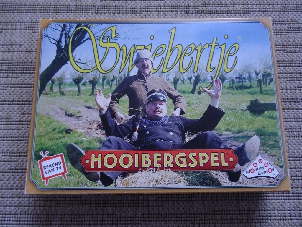 Swiebertje hooibergspel, Vijf spelers of meer, Ophalen, Gebruikt, Identity Games