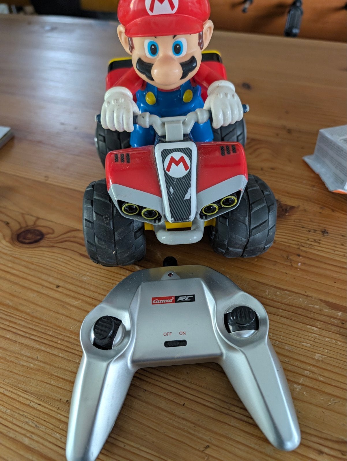 Carrera RC Mario Kart - Werkt nog goed!, Elektro, Auto offroad, Ophalen of Verzenden, Zo goed als nieuw