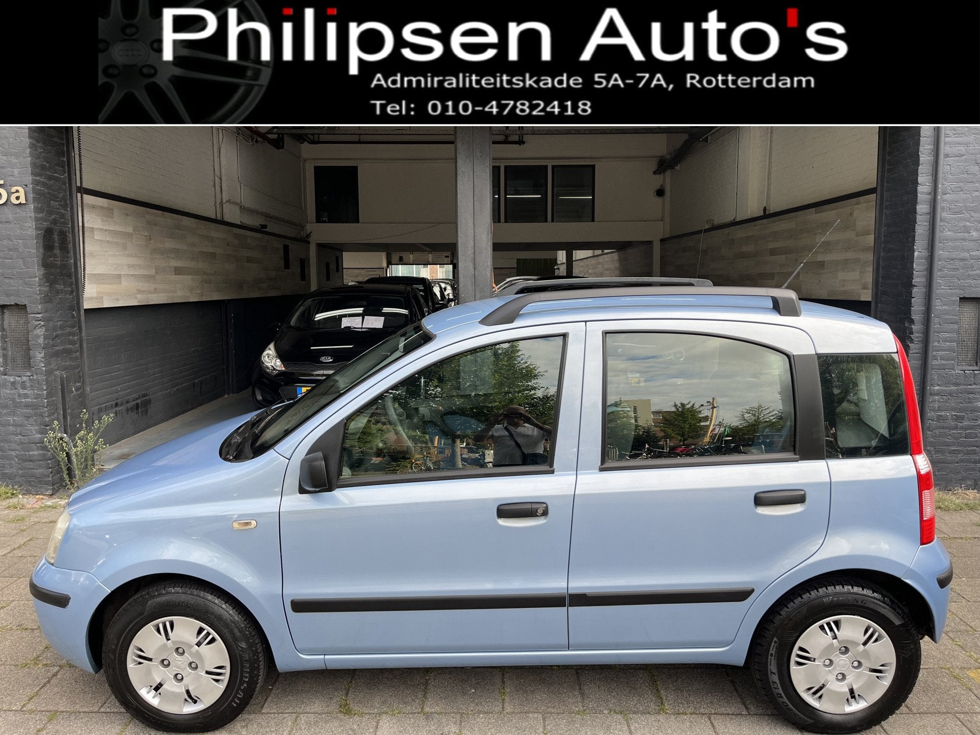 Fiat Panda 1.2 Edizione Cool Automaat NL auto (bj 2008), Auto's, Stof, Gebruikt, Origineel Nederlands, Bedrijf