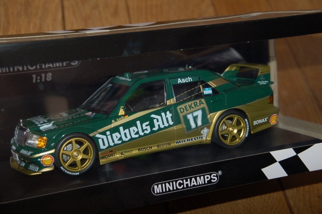 1:18 MERCEDES 190 EVO 2 DIEBELS ALT #17 Minichamps WRH, Verzenden, Zo goed als nieuw, Auto, MiniChamps