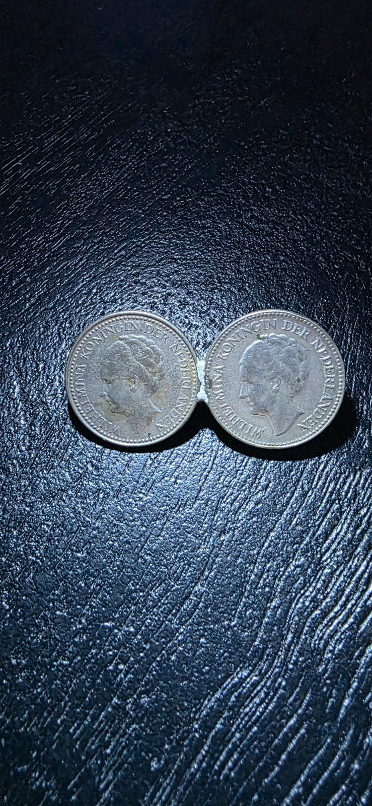 Twee 1/2 zilveren guldens van 1929, Ophalen, Setje, Zilver, Zilver