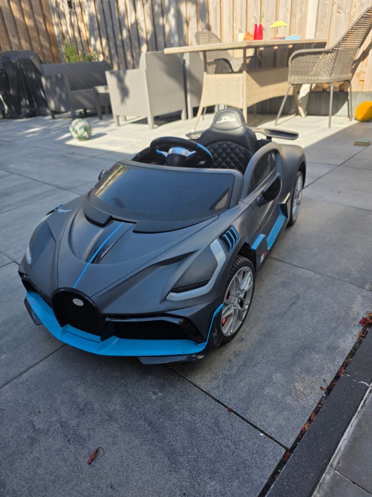 Electrische auto bugatti, Ophalen, Gebruikt