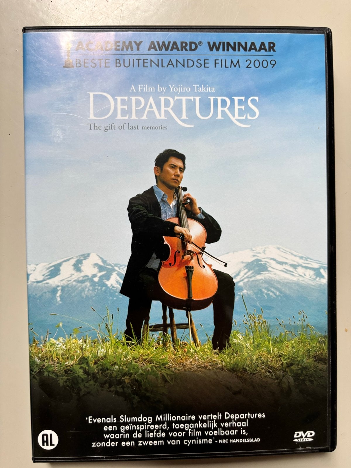 Departures DVD - Academy Award Winnaar Beste Buitenlandse Fi, Cd's en Dvd's, Waargebeurd drama, Alle leeftijden, Nederlands, Ophalen of Verzenden