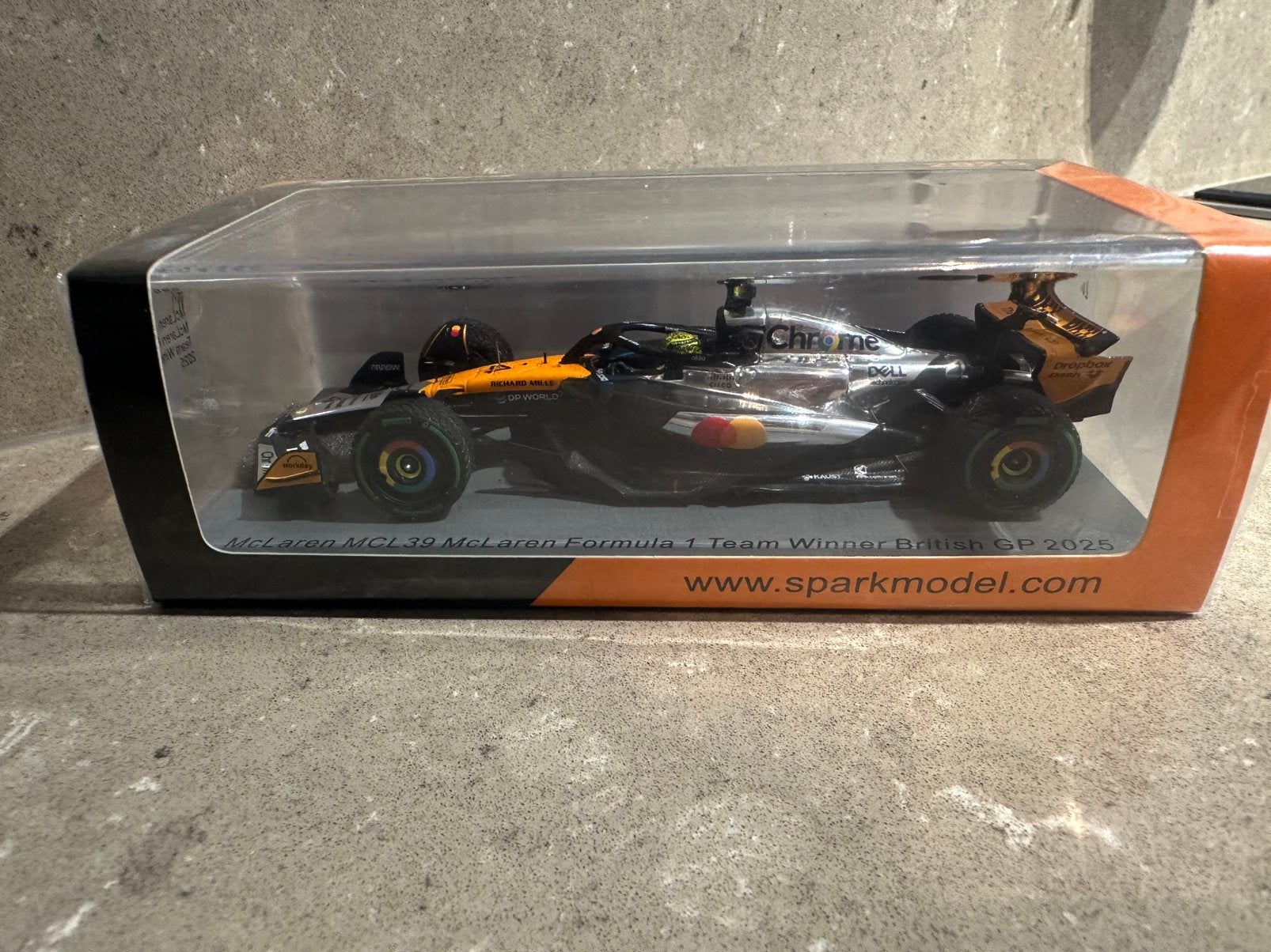 Lando Norris - British GP 2025 - 1:43 Spark, Overige merken, Auto, Verzenden, Spark