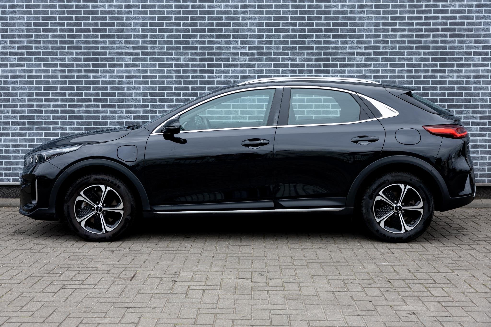 KIA XCeed 1.6 GDi PHEV DynamicPlusLine | Plug-in Hybrid | Ac, XCeed, Gebruikt, Leder en Stof, Zwart