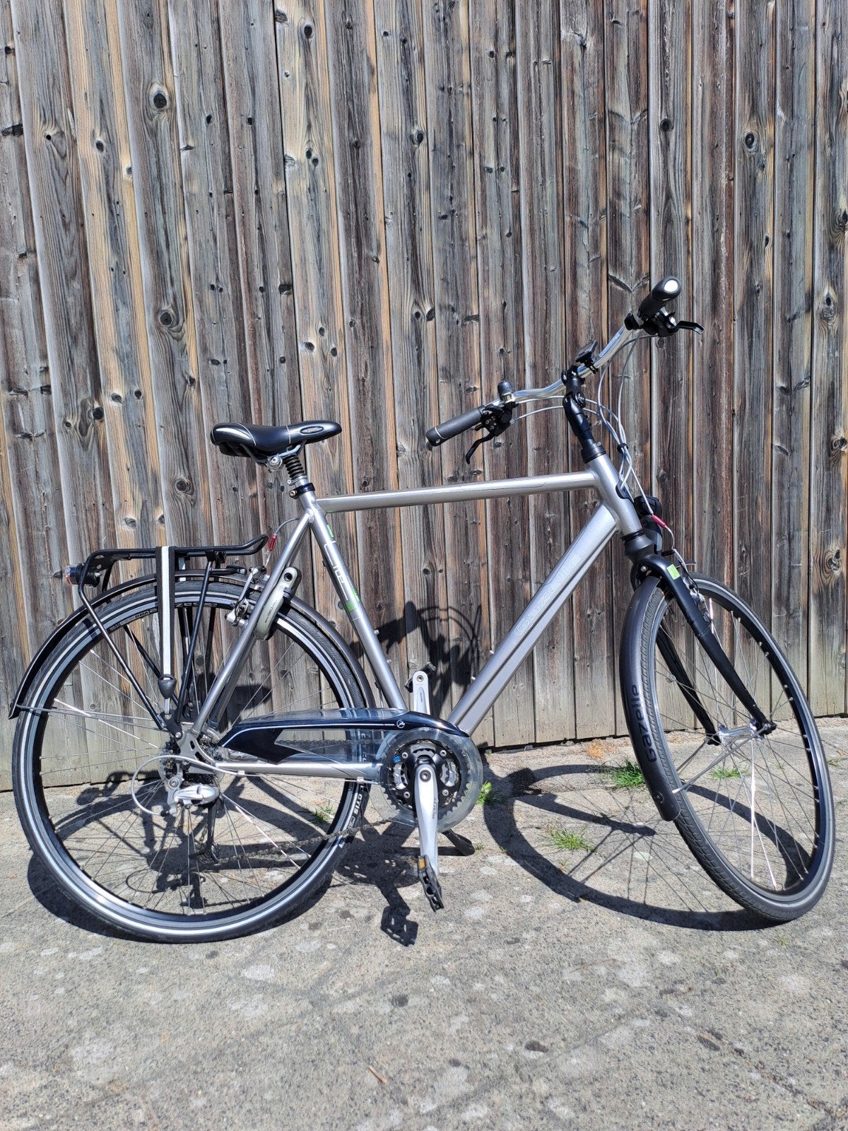 Gazelle Medeo Lite herenfiets, Fietsen en Brommers, Fietsen | Heren | Herenfietsen, Ophalen, Gebruikt, Velgrem, Versnellingen