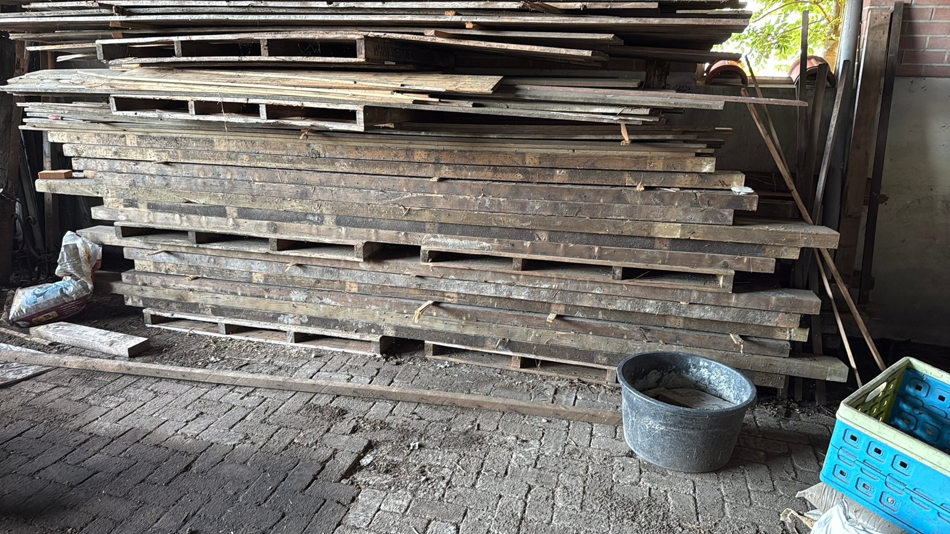 Diverse balken, Doe-het-zelf en Verbouw, Hout en Planken, Ophalen of Verzenden, Zo goed als nieuw, Balk, Vuren