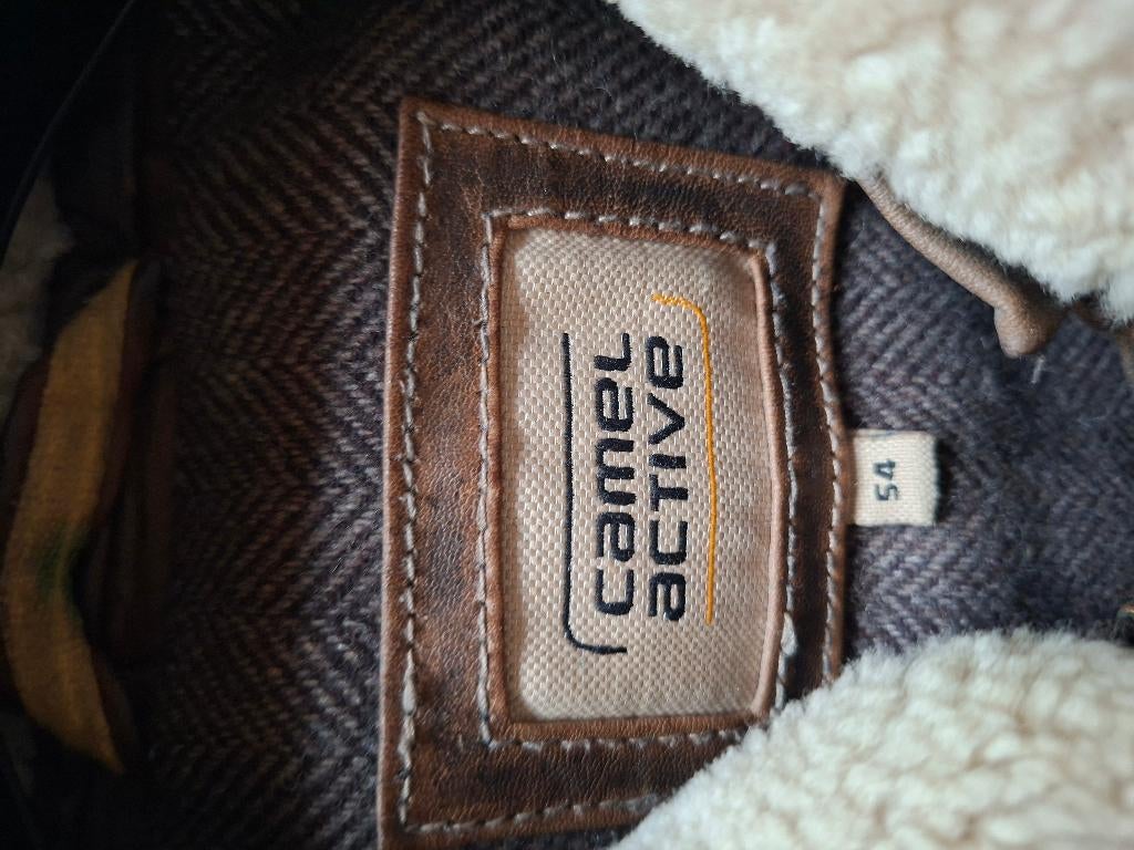 Camel active heren jas, Maat 52/54 (L), Bruin, Ophalen of Verzenden, Gedragen