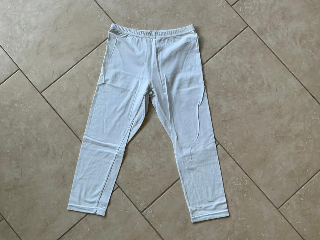 Witte dames knielegging in goede staat, Kleding | Dames, Leggings, Maillots en Panty's, Legging, Verzenden, Wit, Overige maten