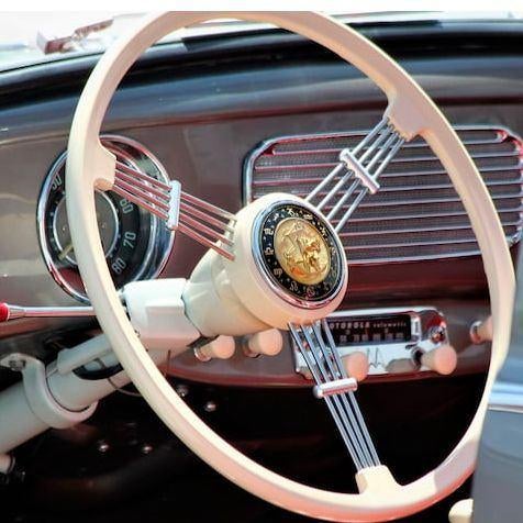 VW Ivoren Banjo-stuurwiel Kever Type 3 T181 Karmann Ghia, Ophalen of Verzenden, Nieuw