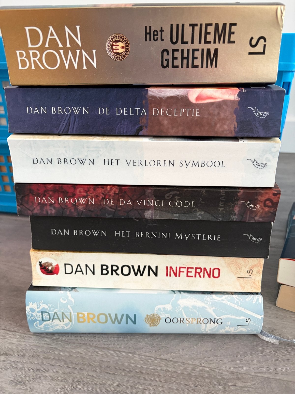 Thriller boekenpakket: Dan Brown, David Baldacci, Deon Meyer, Ophalen, Gelezen, Nederland