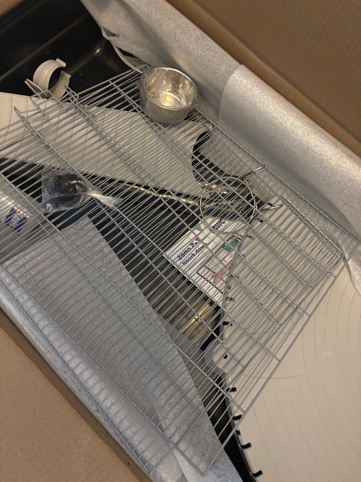 Nieuw! in doos knaagdierenkooi Zeno knockdown 3 100x70x50, Ophalen, Kooi, 60 tot 90 cm, Nieuw