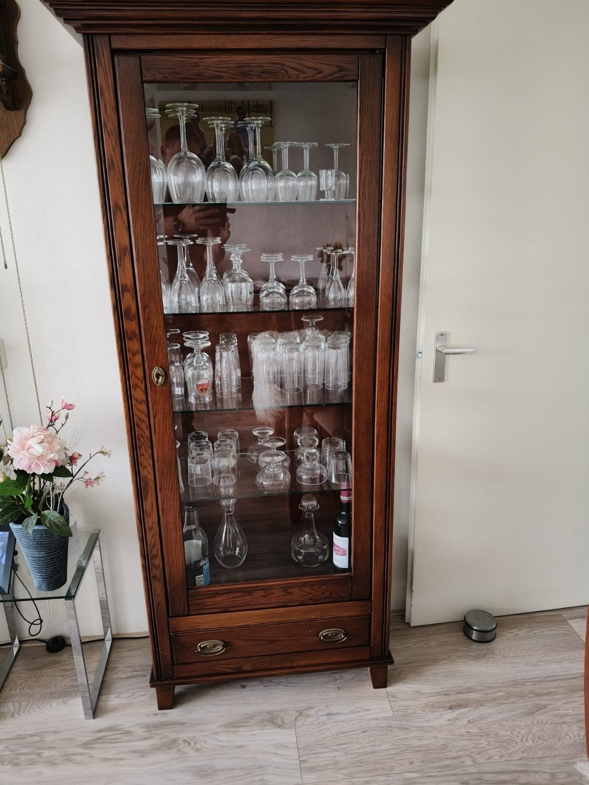 kersenhout interieur, Ophalen