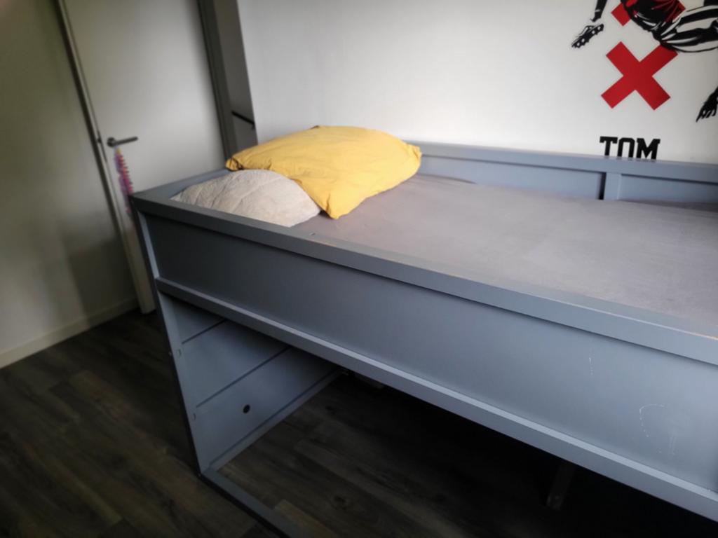 IKEA Kura bed - omkeerbaar kinderbed (gebruikt), Ophalen, 85 tot 100 cm, Gebruikt, Lattenbodem