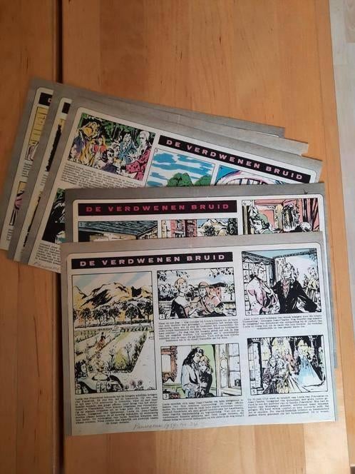 DE VERDWENEN BRUID - STRIPVERHAAL UIT TIJDSCHRIFT 1959, Ophalen of Verzenden, 1940 tot 1960, Knipsel(s)